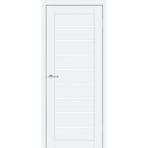 Дверне полотно DOORS С 018 G сатин 2000х800х40мм Емаліт білий (1 013 870)