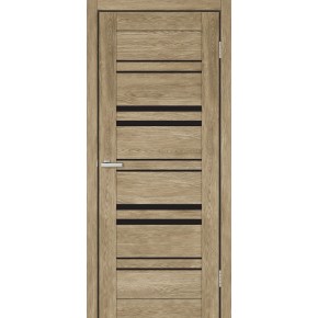 Дверне полотно DOORS С 017 BG чорне 2000х800х40мм Дуб натуральний/Дуб Нешвіл (1 019 290)