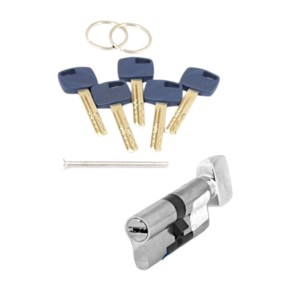Цилиндровый механизм Apecs с вертушкой XR-70(30/40C)-C15-Ni (CIS) (00030200)