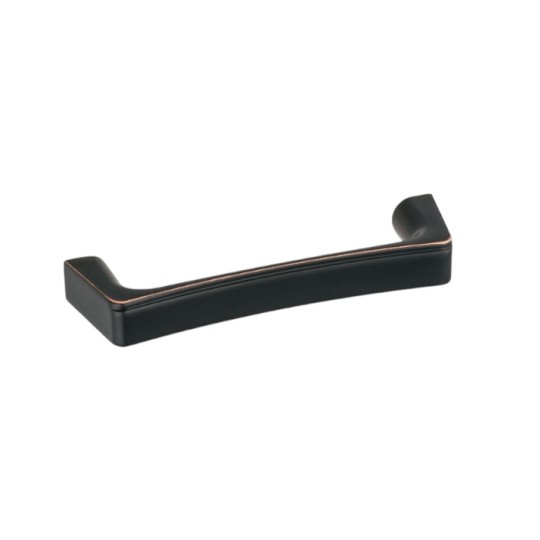 Мебельная ручка FZB 1001 96 мм ORB+edge polish (1-213-002)