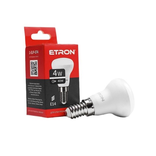 Лампа светодиодная Etron Light Power R39 4W 4200K E14 (1-ELP-074)