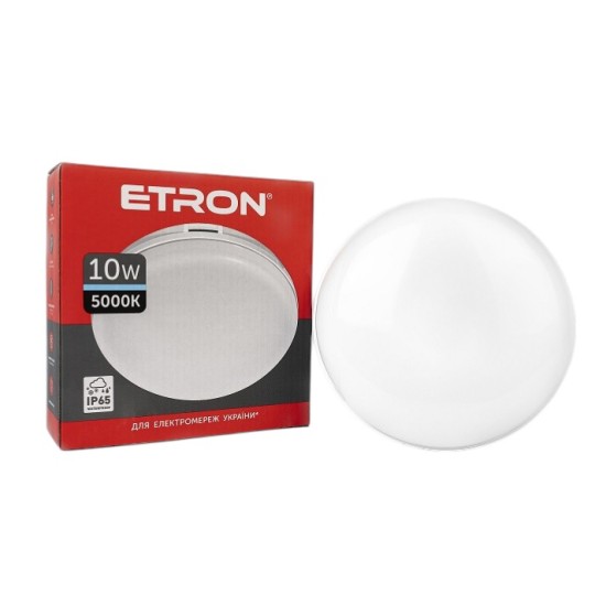 Светильник светодиодный Etron Communal Power 10W 5000К 1-ESP-502-C circle