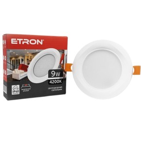 Светильник точечный светодиодный ETRON Decor Power 1-EDP-625 9W 4200K
