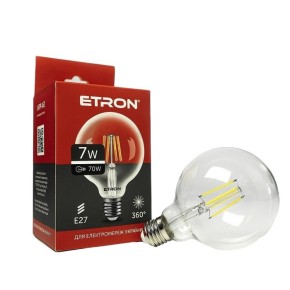 Лампа світлодіодна Etron Filament Power G95 7W 4200K E27 (1-EFP-162)