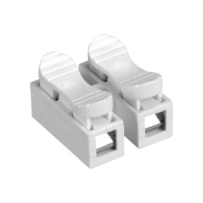 Клемник самозатискний подвійний Horoz Electric 10А 380V Wire spring-2/2.5