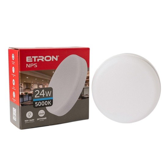 Светильник светодиодный ETRON 24W 5000K 1-EMP-731