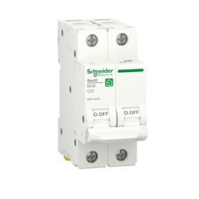 Автоматический выключатель SCHNEIDER RESI9 25 А, 2P, С, 6кА R9F12225 (90018531)