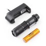 Фонарь Poliсe 1812-T6, ЗУ 220/12V, 1x18650, зажим, zoom, Box