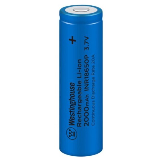 Аккумулятор высокотоковый литий-ионный Westinghouse Li-ion INR18650, 3,7V, 2000mAh, 10С