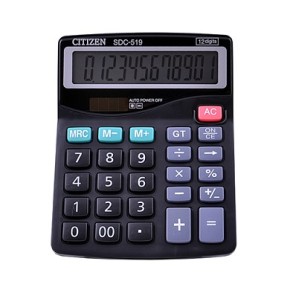 Калькулятор S 519, двойное питание