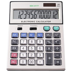 Калькулятор S 8177, двойное питание