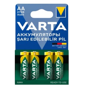 Акумулятор Varta Accu AA 2700 mAh BLI 4 NI-MH (5706301404)