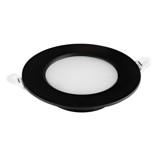 Светильник точечный светодиодный Horoz Electric AURA-5 5W 6400К черный