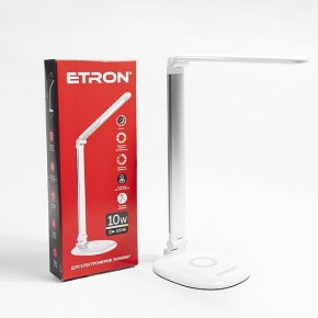 Світлодіодний настільний світильник 10W Silver, TM ETRON 1-EDL-421 USD