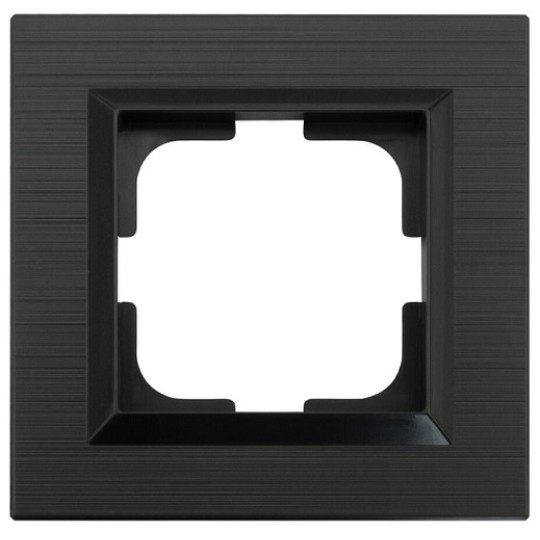 Рамка 1-я Ovivo Quantum черная (405-360000-096)