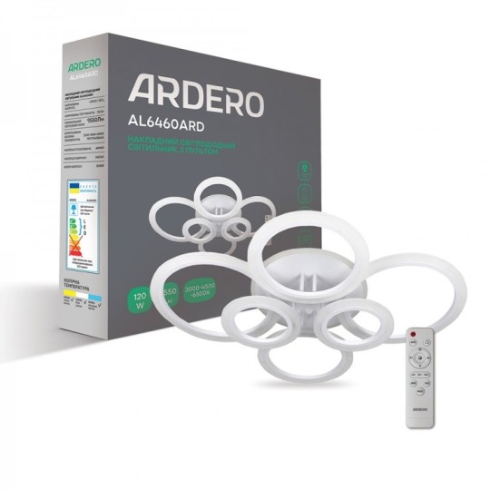 Люстра світлодіодна Ardero SMART AL6460ARD SOFT R (8101)