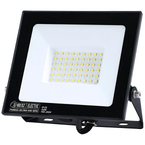 Прожектор світлодіодний Horoz Electric SMD LED 50W 6400K 4500Lm Pardus-50 чорний (068-028-0050)