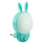 Ночник Horoz Electric Зайка BUNNY 2CCT 1W голубой (085-005-0001)