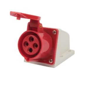Силовая розетка стационарная e.socket.pro.4.16 380В 16А (p012004)