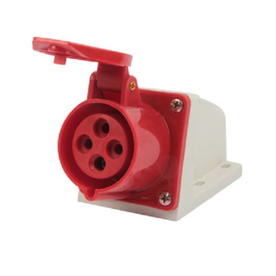 Силовая розетка стационарная e.socket.pro.4.16 380В 16А (p012004)