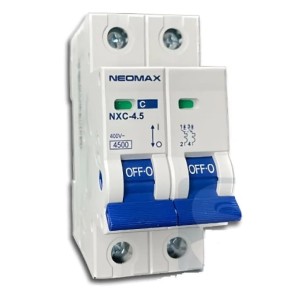 Автоматичний вимикач Neomax 2C 25А 4.5кА 230/400V Тип C (NXC24525)