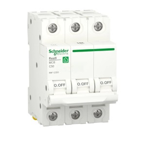 Автоматический выключатель Schneider Electric Resi9 6kA 3P 50A C R9F12350 (90018543)