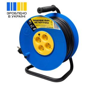 Удлинитель на катушке МЕГАтек выключателем ПВС 70 м 2х1.5 мм² (МТП-0108-2029) (29760)