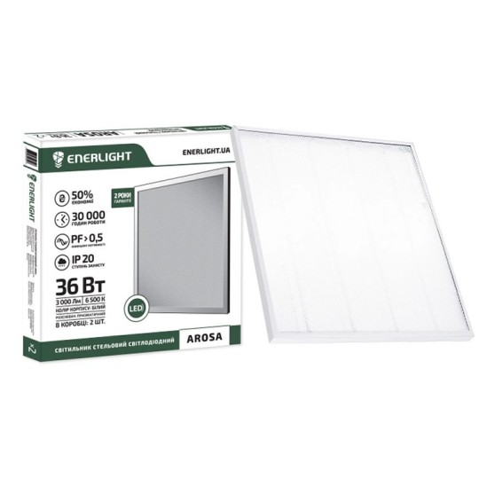 Светодиодная панель ENERLIGHT AROSA 36W 6500К OP