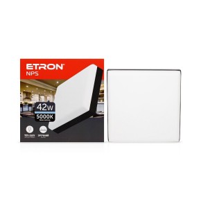 Светильник светодиодный Etron 42W черный 1-EMP-786