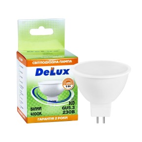 Светодиодная лампа Delux JCDRN 5 Вт GU5.3