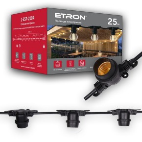 Гірлянда вулична Etron 25 м 50 ламп 1-ESP-2104