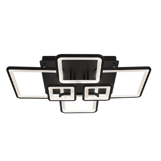 Люстра світлодіодна Eurolamp M21 120 W (LED-LS-120-M21(black))