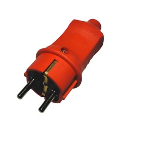 Вилка каучуковая прямая ERKA 16А 4001-3