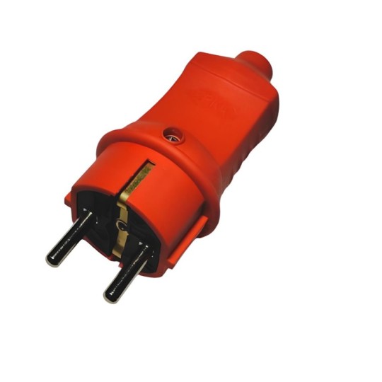 Вилка каучуковая прямая ERKA 16А 4001-3