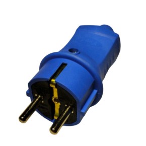Вилка каучуковая прямая ERKA 16А 4001-5