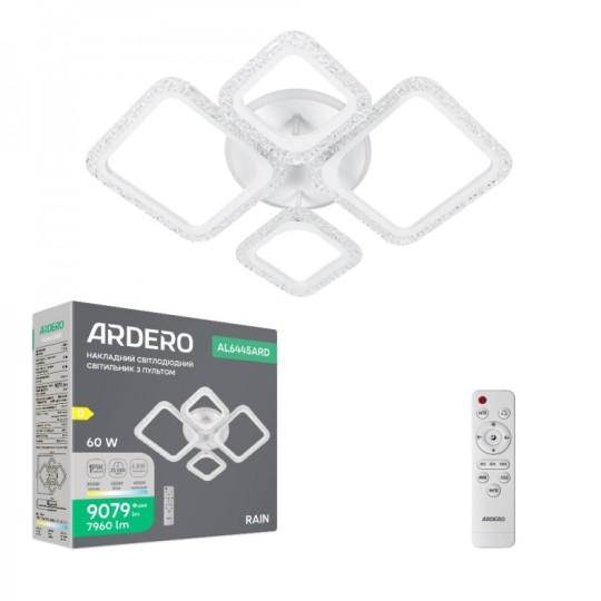 Люстра светодиодная Ardero Rain AL6445ARD 60 W (8613)