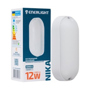 Світильник світлодіодний Enerlight Nika 12W 5000К (NIKA12SMD80N)