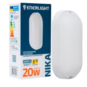 Світильник світлодіодний Enerlight Nika 20W 5000К з датчиком руху (NIKA20SMD80NMS)