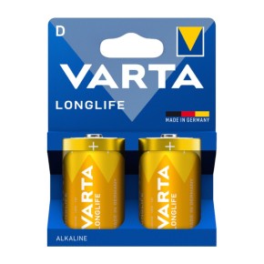 Батарейка Varta Longlife D BLI 2 штуки (4120101422)