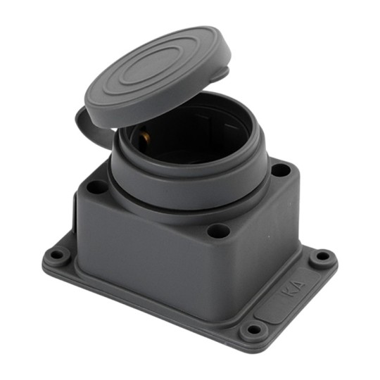 Колодка одинарна Erka 6001-4 16 A (360103-4)