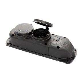 Колодка подвійна Erka 6002 2х16 A (360104)