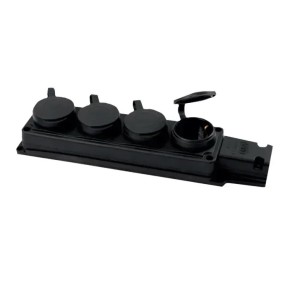 Колодка четверна Erka 6004 4х16 A (360106)