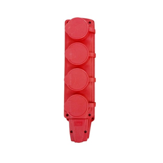 Колодка четверная Erka 6004-3 4х16 A (360106-3)
