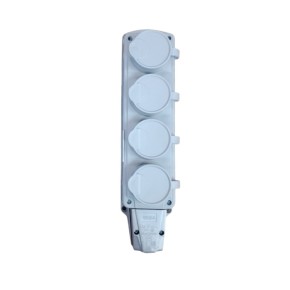 Колодка четверна Erka 6004-4 4х16 A (360106-4)