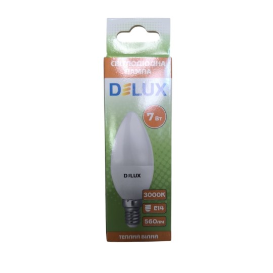 Лампа світлодіодна Delux BL37N 7 W E14 (90024071)