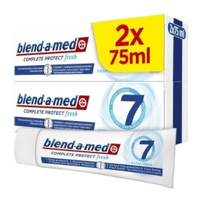 Зубна паста Blend-a-Med Complete Protect 7 Екстра свіжість 75 мл 2 штуки