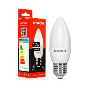 Лампа світлодіодна Etron 12 W E27 (1-ELP-826)