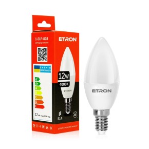 Лампа світлодіодна Etron 12 W E14 (1-ELP-828)