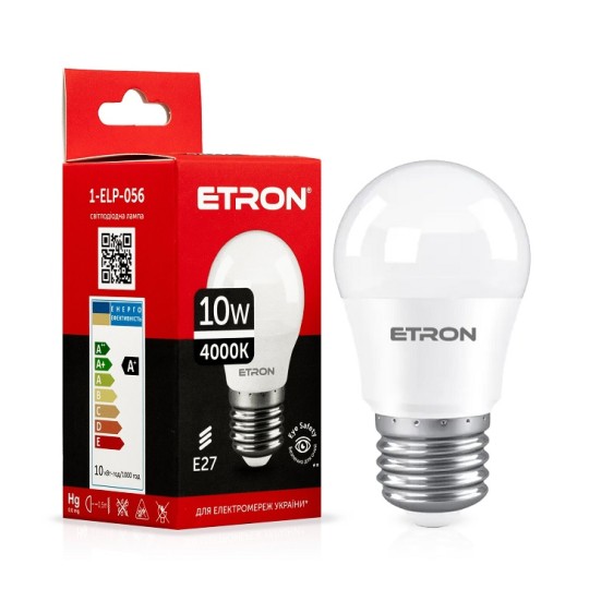 Лампа світлодіодна Etron 10 W E27 (1-ELP-056)