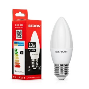 Лампа світлодіодна Etron 10 W E27 (1-ELP-018)